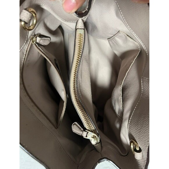 COACH MINETTA SHOULDER IN EXOTIC TRIM SNAKE LEATHER - Picture 6 of 7